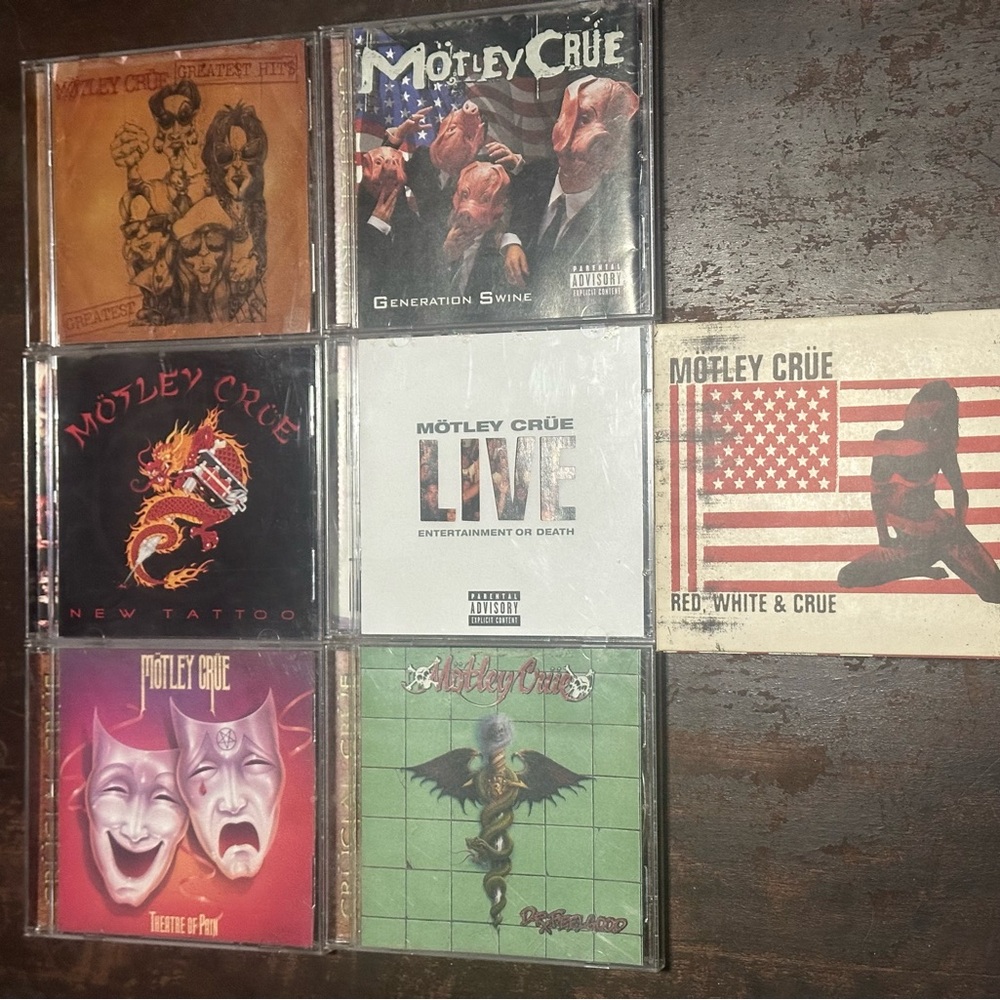 Mötley Crüe CD Collection
